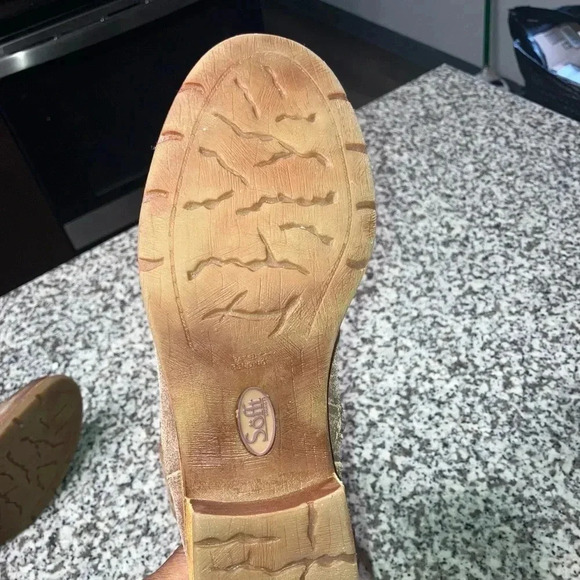 Sofft Sharnell Low Boots Leather Brown Sz 8.5 - Picture 6 of 7